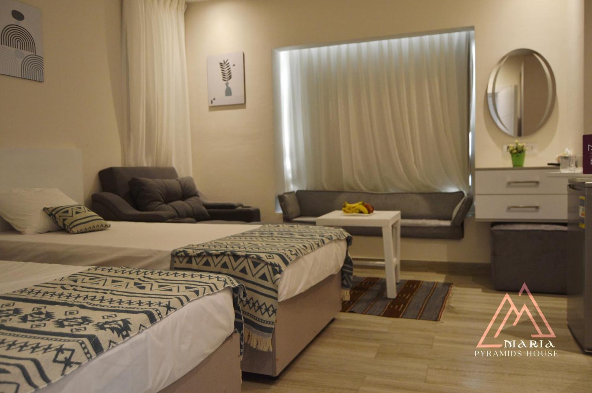 Maria Pyramids House Hotel Kafrat al Jabal Luaran gambar