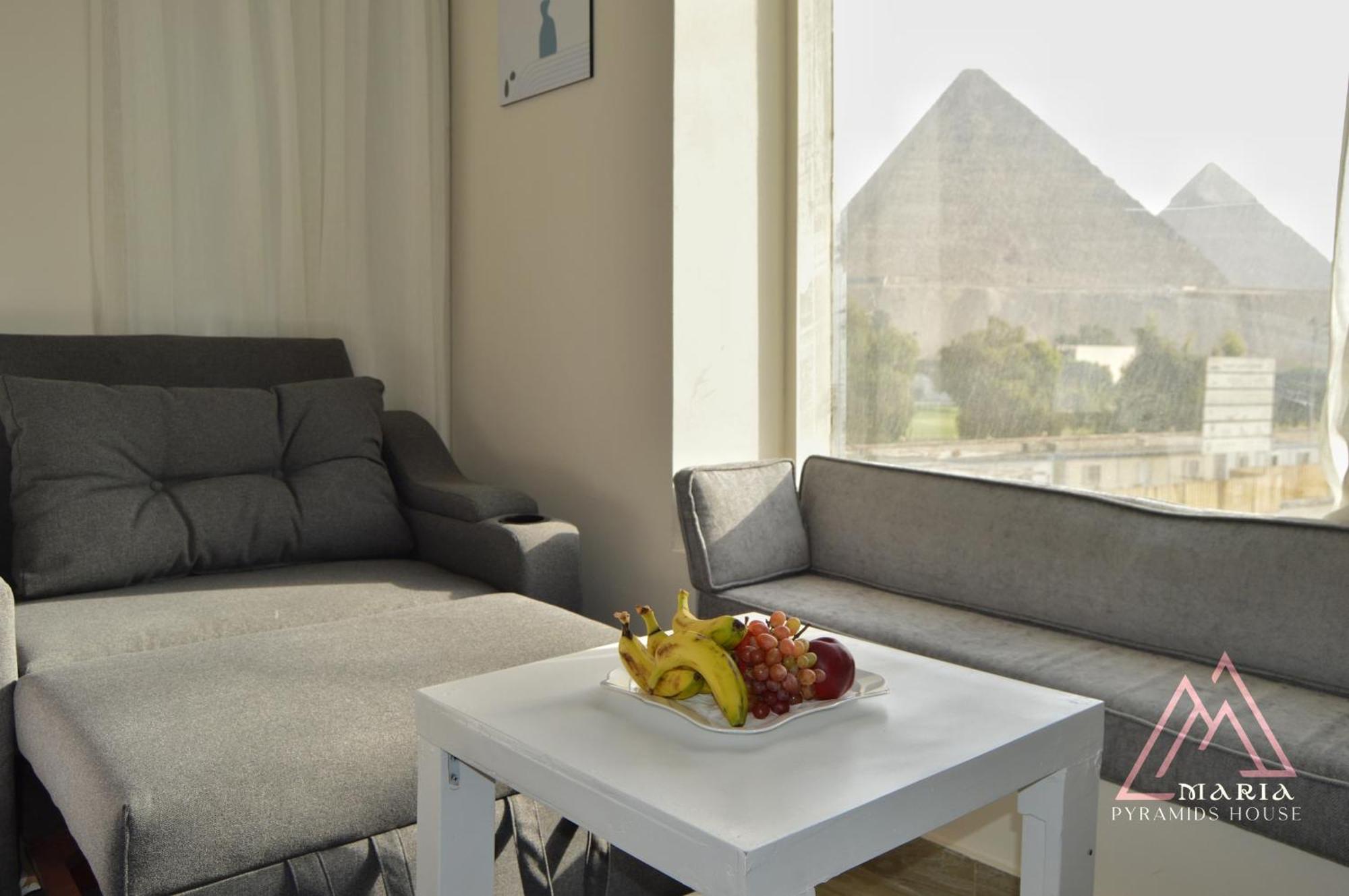 Maria Pyramids House Hotel Kafrat al Jabal Luaran gambar