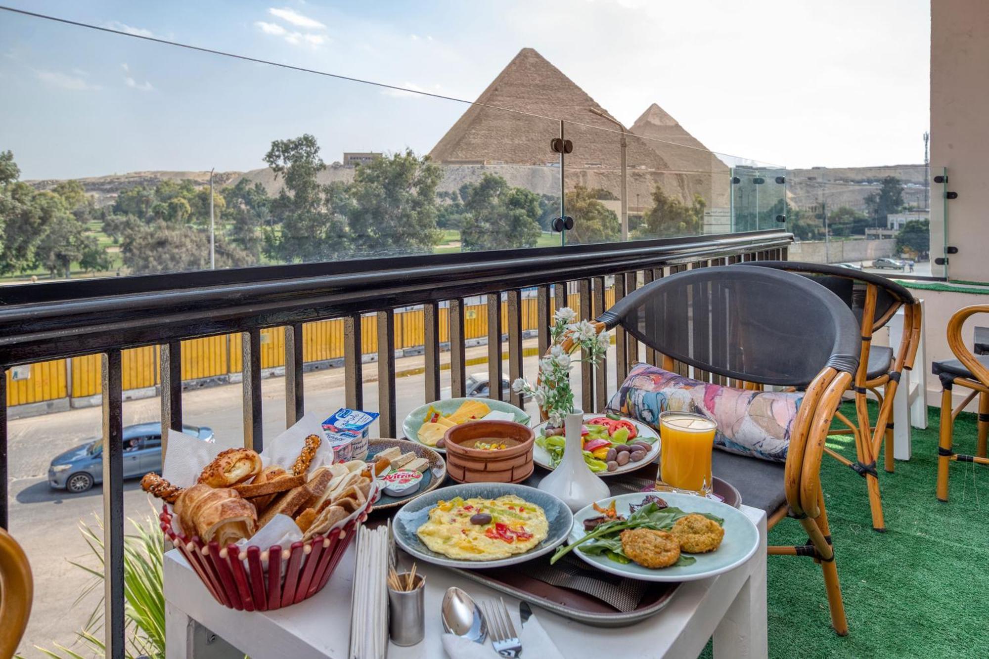 Maria Pyramids House Hotel Kafrat al Jabal Luaran gambar