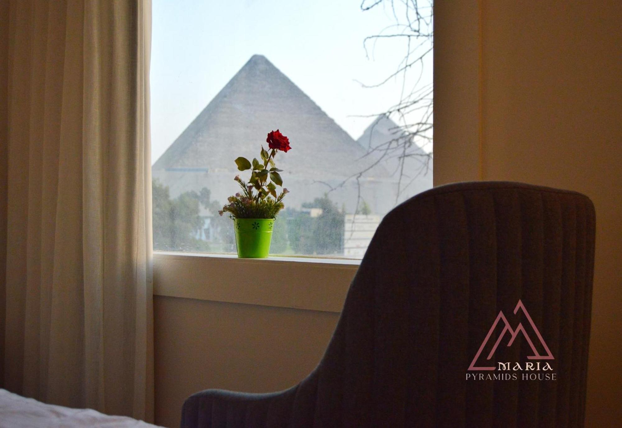 Maria Pyramids House Hotel Kafrat al Jabal Luaran gambar
