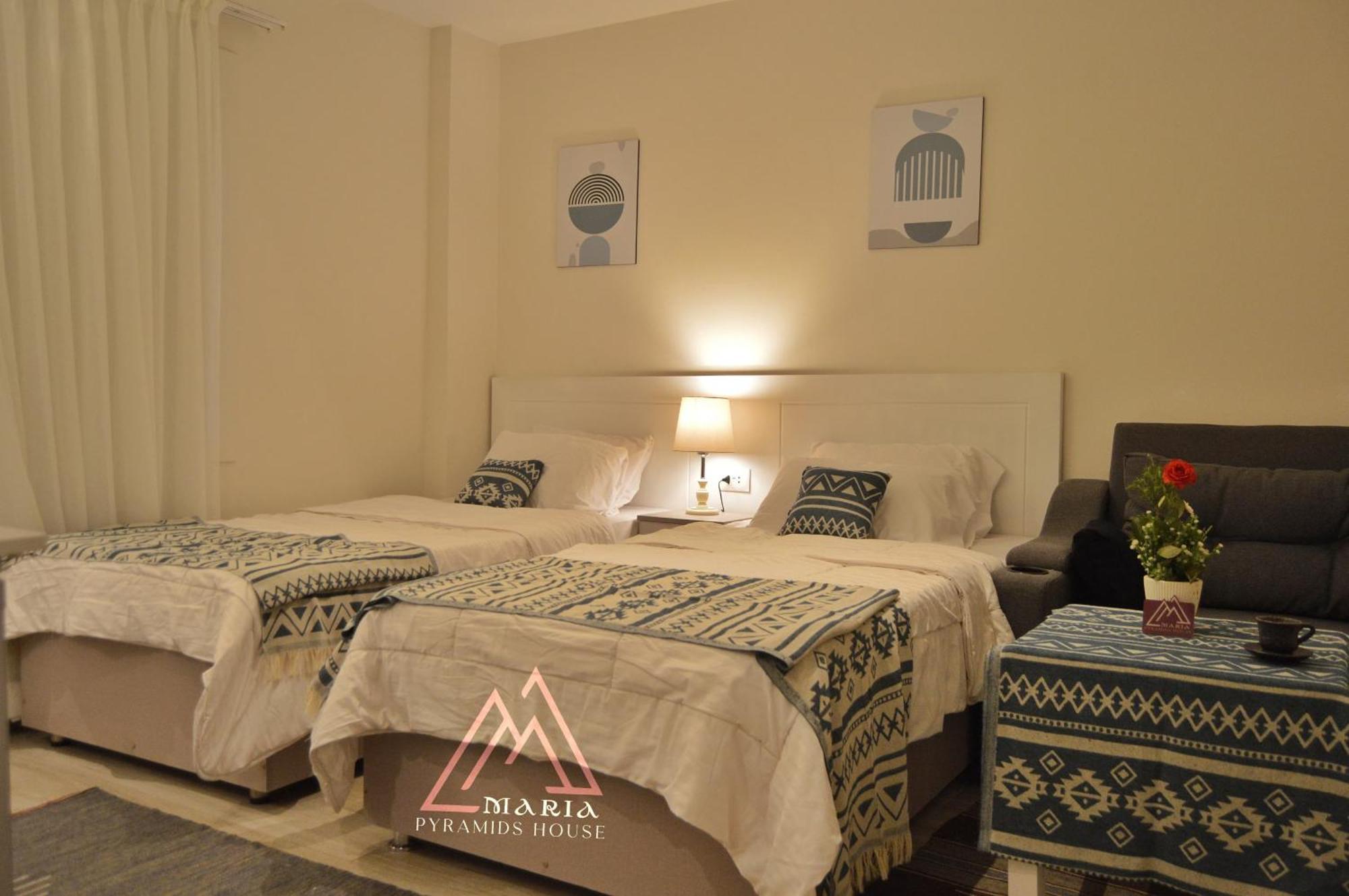 Maria Pyramids House Hotel Kafrat al Jabal Luaran gambar