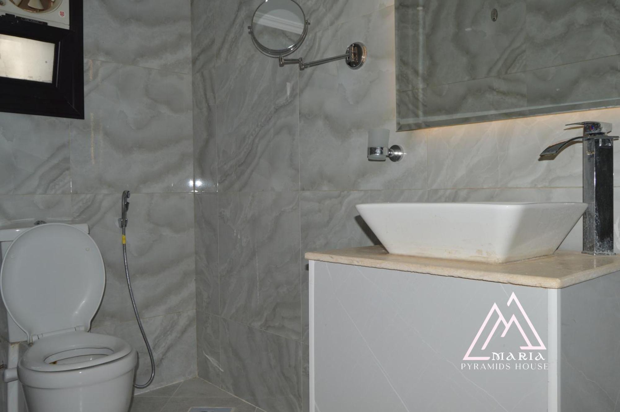 Maria Pyramids House Hotel Kafrat al Jabal Luaran gambar